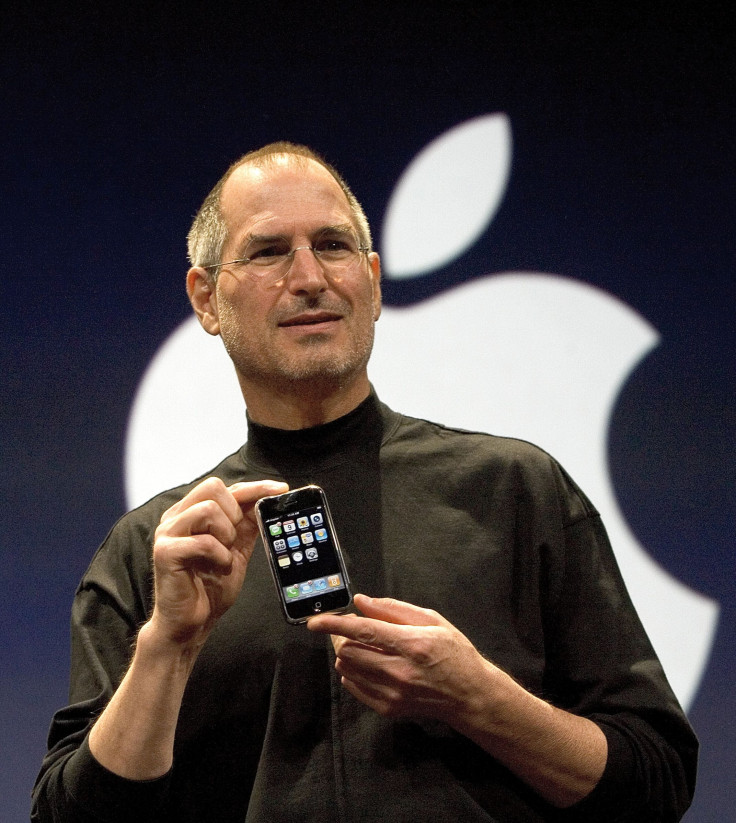 Steve Jobs introducing the first iPhone