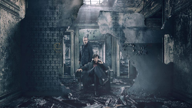 Martin Freeman and Benedict Cumberbatch as John Watson and Sherlock Holmes in "Sherlock"