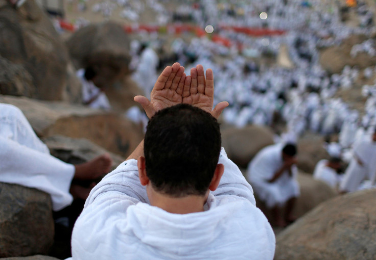 Muslims praying