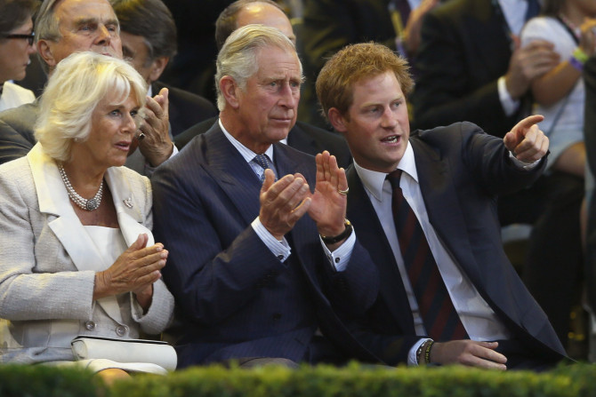Prince Harry, Charles, Camilla