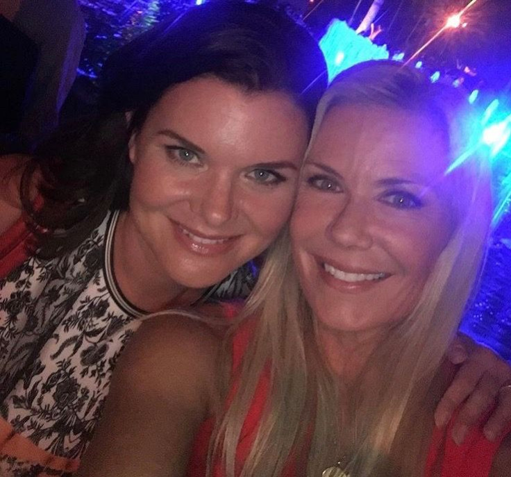 Katherine Kelly Lang and Heather Tom