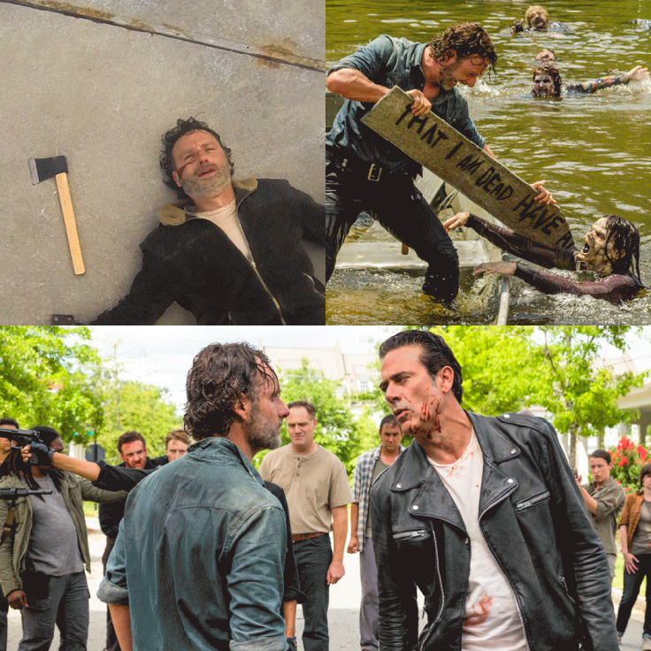‘The Walking Dead’ season 7 collage