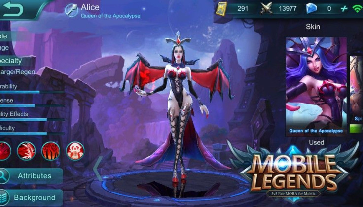 "Mobile Legends" Alice