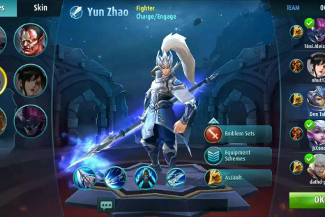 Screenshot from Mobile Legends game