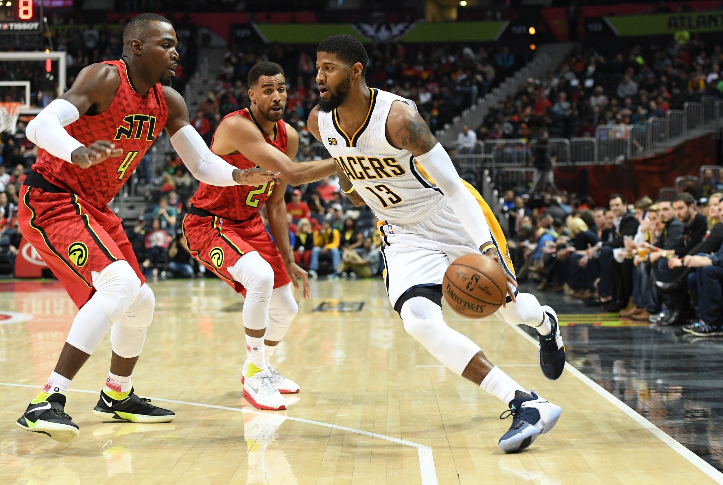 'Paul George wants to wear purple and gold,' according to former Pacers ...