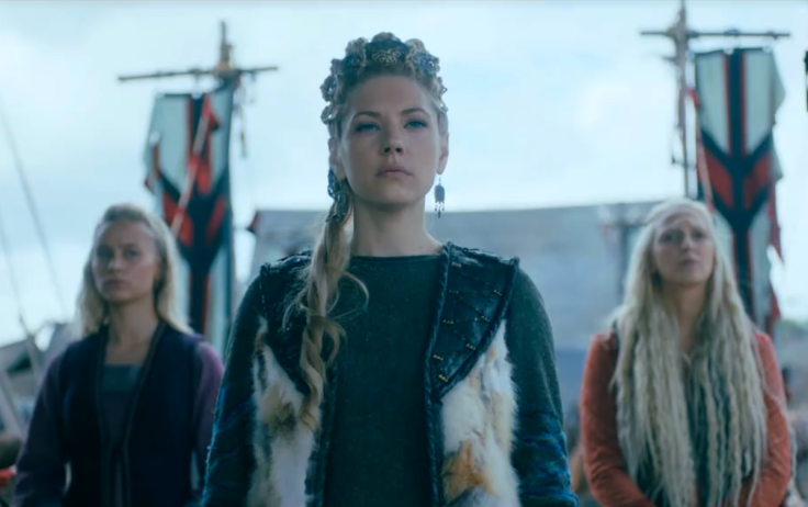 ‘Vikings’ season 5 - Lagertha, Margrethe and Torvi