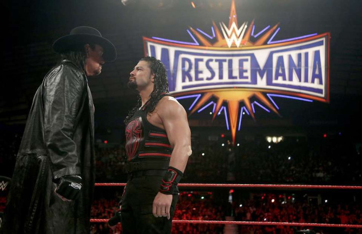 WWE WrestleMania 33, The Undertaker vs. Roman Reigns