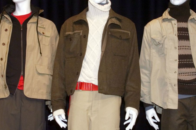 jacket, sweatshirt and nylon pants