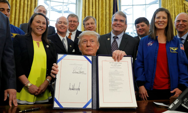 Trump signs NASA Act