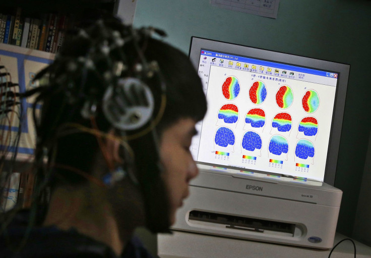 A boy who was addicted to the internet, has his brain scanned for research purposes at Daxing Internet Addiction Treatment Center in Beijing February 22, 2014