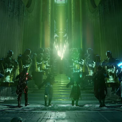 A screenshot from the official trailer of the 'Age of Triumph' update of 'Destiny.'