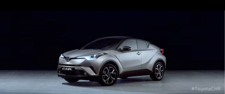 A screenshot of the 2018 Toyota C-HR from its official trailer. 