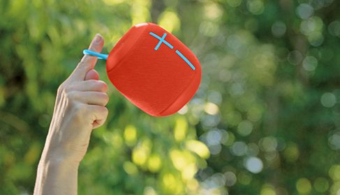 An image of the Wonderboom. Picture taken from the Ultimate Ears website.