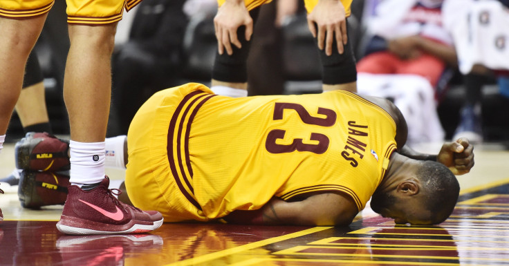 LeBron James of the Cleveland Cavaliers