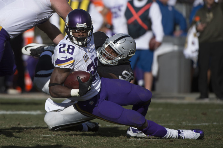 Adrian Peterson with the Minnesota Vikings