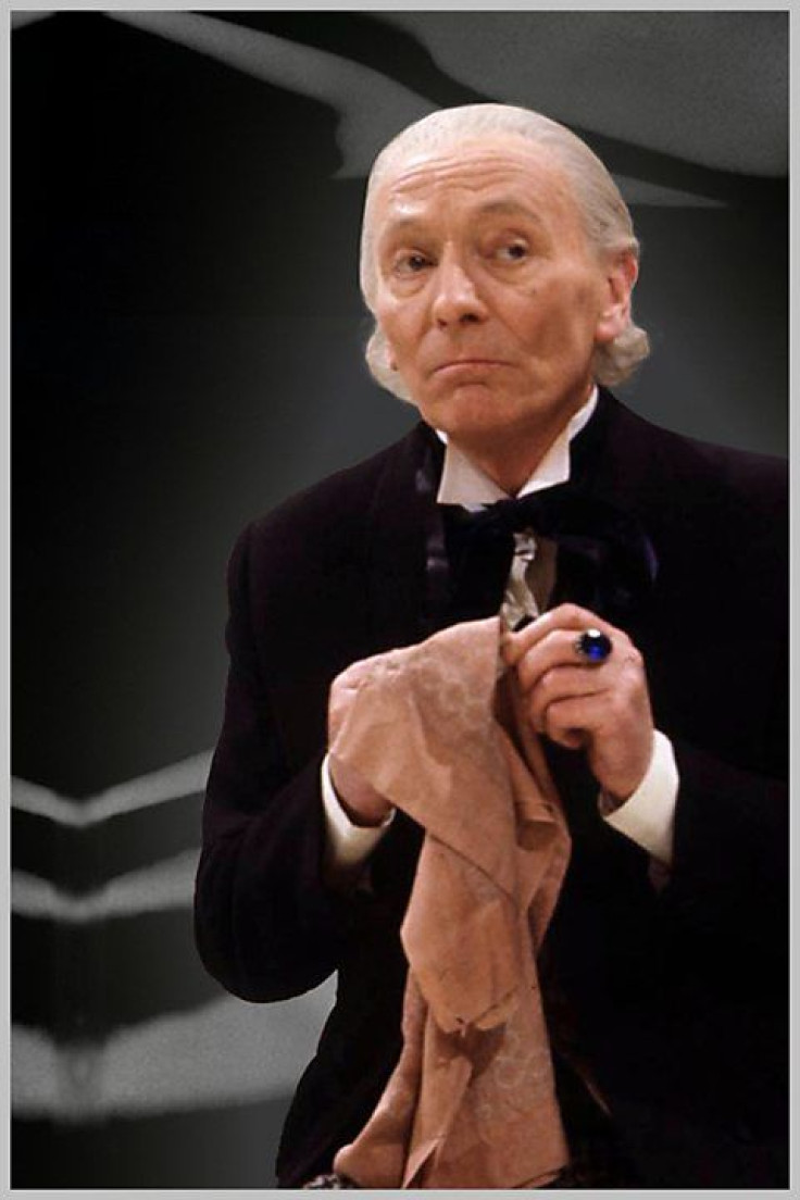 William Hartnell as the First Doctor in "Doctor Who"