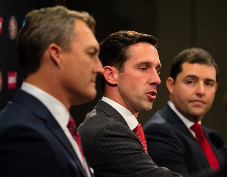 Kyle Shanahan and John Lynch