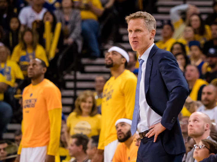 Steve Kerr, Golden State Warriors, 2017 NBA Playoffs 