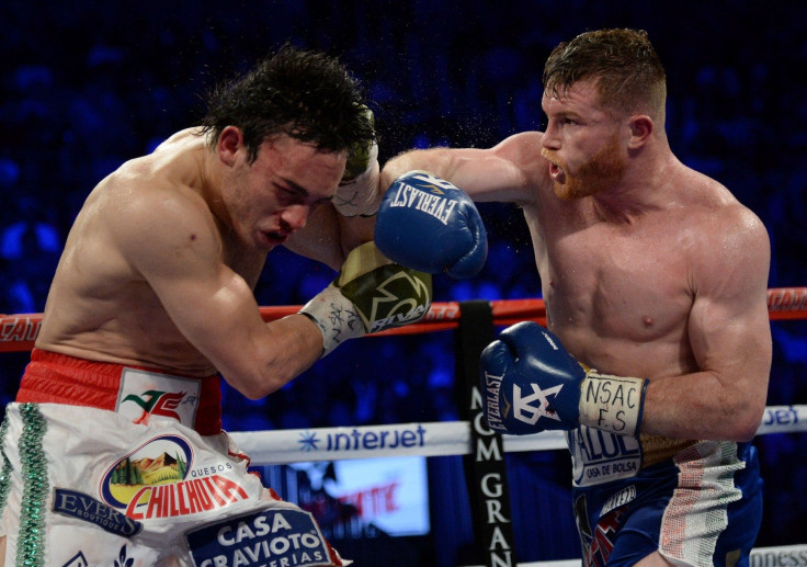 Canelo Alvarez and Julio Chavez Jr.