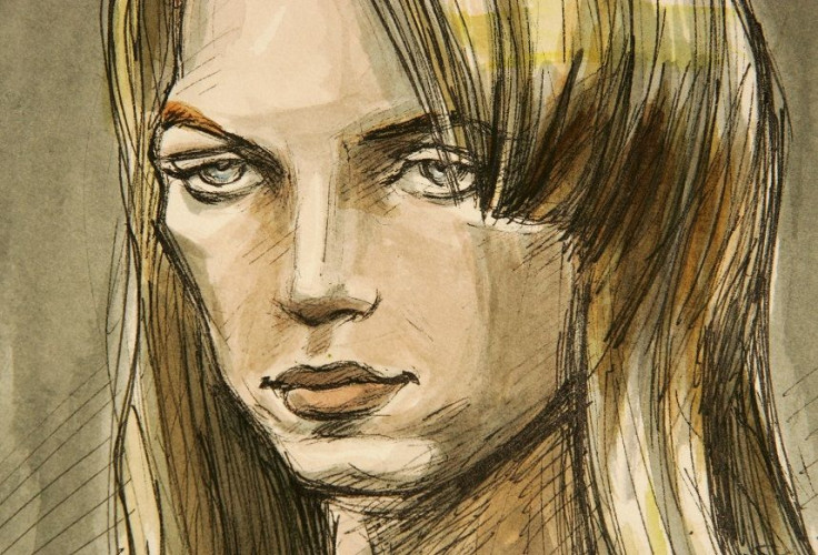 A courtroom sketch of Karla Homolka as she appears in court in Joliette, Quebec, June 3, 2005.