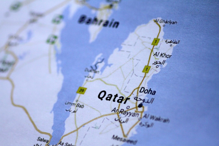 A map of Qatar is seen in this picture illustration June 5, 2017.