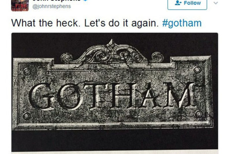 John Stephens tweet Gotham Season 4