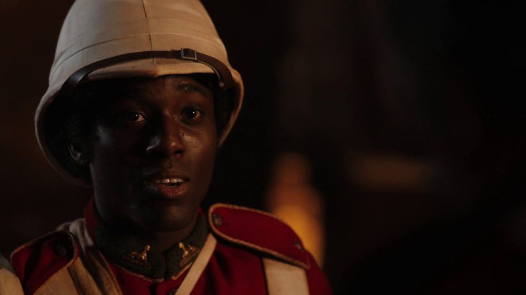 Bayo Gbadamosi plays Victorian soldier Vincey in "Doctor Who" season 10 episode 9 "Empress of Mars"