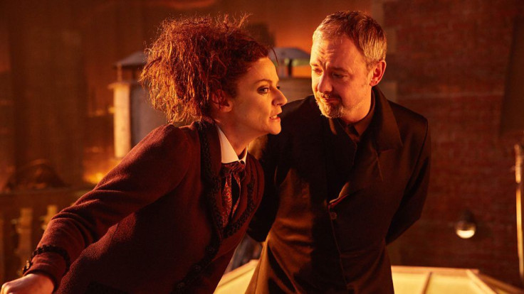 Michelle Gomez and John Simm play Missy and the Master respectively in "Doctor Who" season 10 episode 12 "The Doctor Falls"