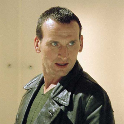 Christopher Eccleston as the Ninth Doctor in "Doctor Who" season 1
