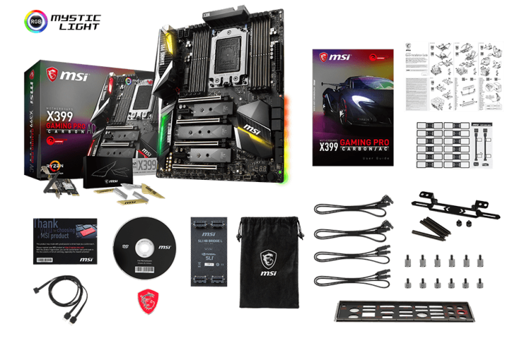 MSI X399 Gaming Pro Carbon AC motherboard