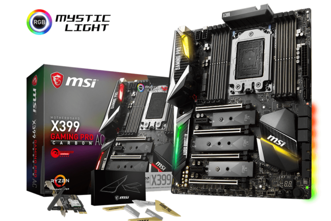 MSI X399 Gaming Pro Carbon AC motherboard