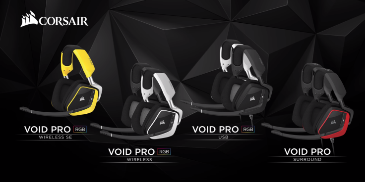 Corsair Void Pro gaming headsets