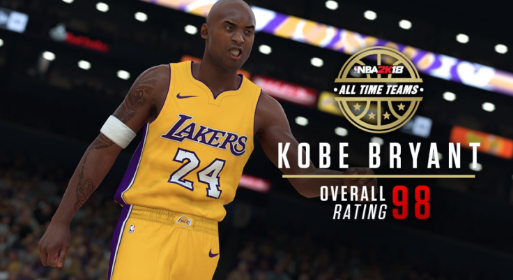 NBA 2K18, Kobe Bryant