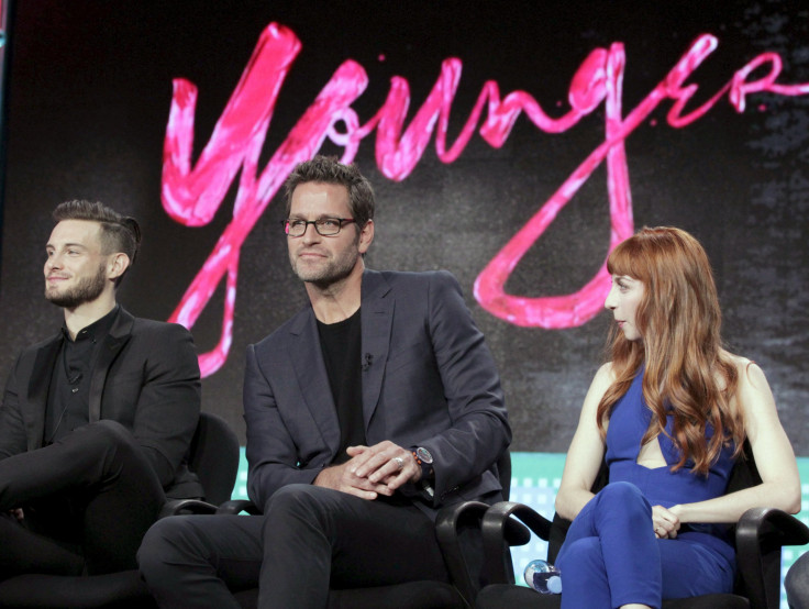 Younger stars Nico Tortorella Peter Hermann and Molly Bernard (RTX21C4I