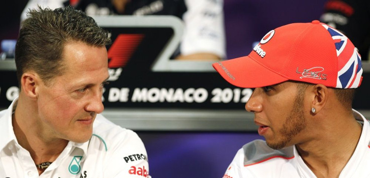 Lewis Hamilton, Michael Schumacher