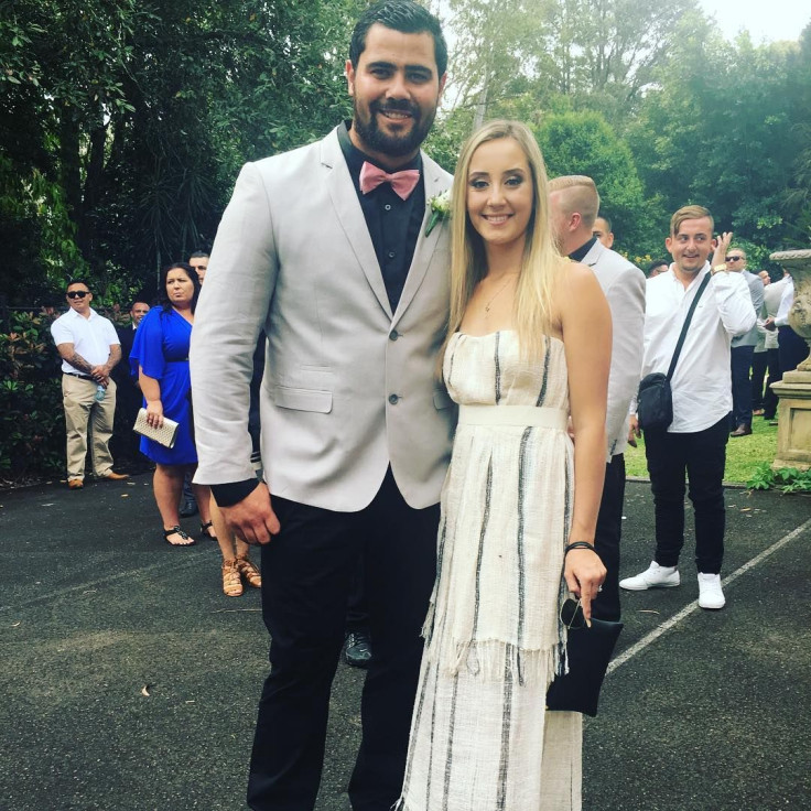 David Fifita and wife Jade (Instagram)