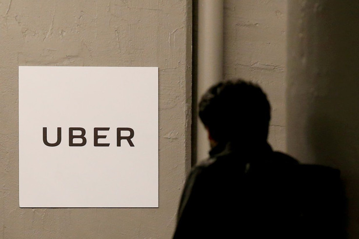 FILE PHOTO: A man arrives at the Uber offices in Queens, New York, U.S. on February 2, 2017.