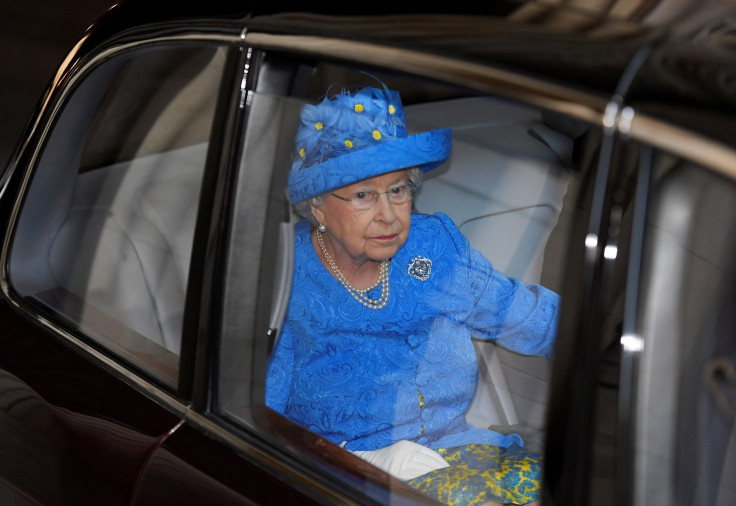Britain's Queen Elizabeth's leaves the State Opening of Parliament in central London, Britain June 21, 2017.