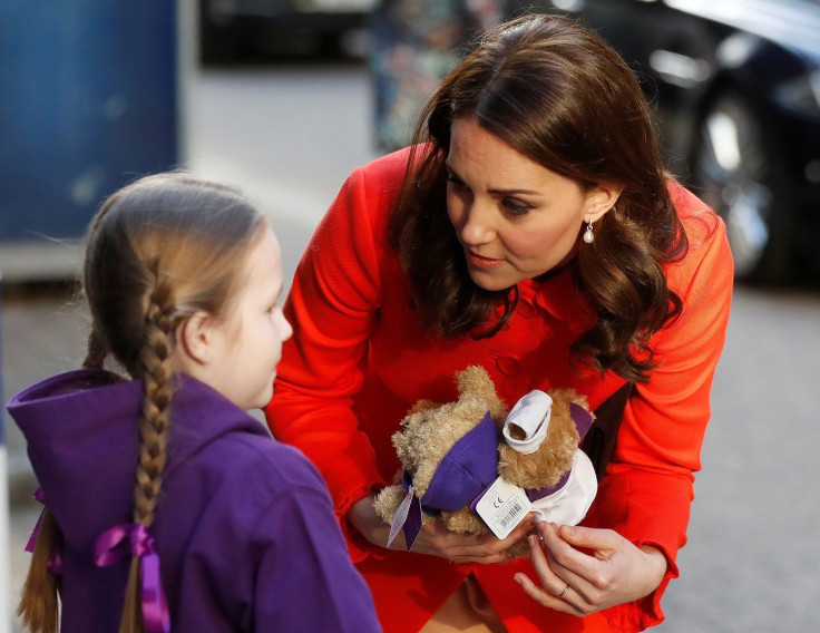 Britain's Catherine, the Duchess of Cambridge