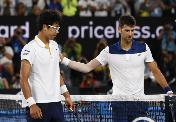 Novak Djokovic, 2018 Australian Open, Hyeon Chung