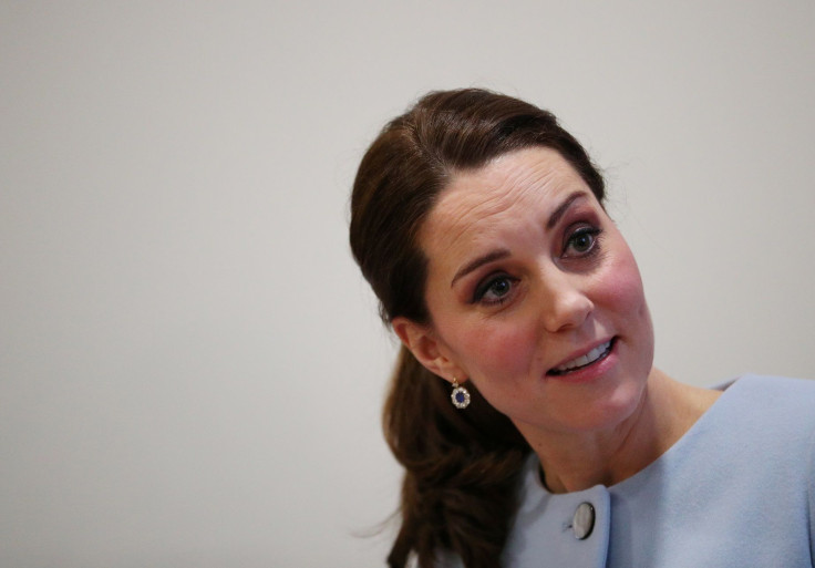 Britain's Catherine, The Duchess of Cambridge, visits the Mother and Baby unit at the Bethlem Royal Hospital in south London, Britain, January 24, 2018.