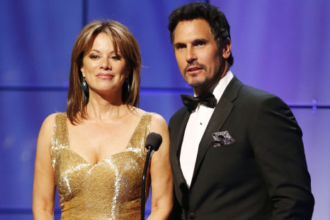 General Hospital's  Nancy Lee Grahn and Bold and the Beautiful's Don Diamont RTX10QI1