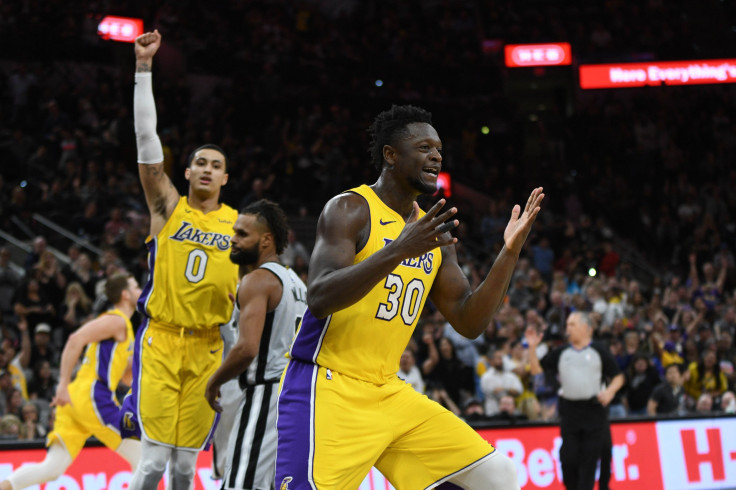 Los Angeles Lakers vs Portland Trail Blazers live streaming, Julius Randle