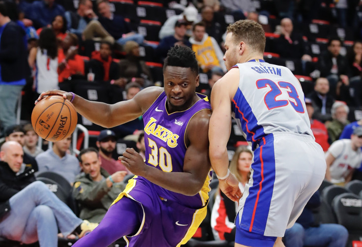 Julius Randle, Lakers vs Bucks live streaming