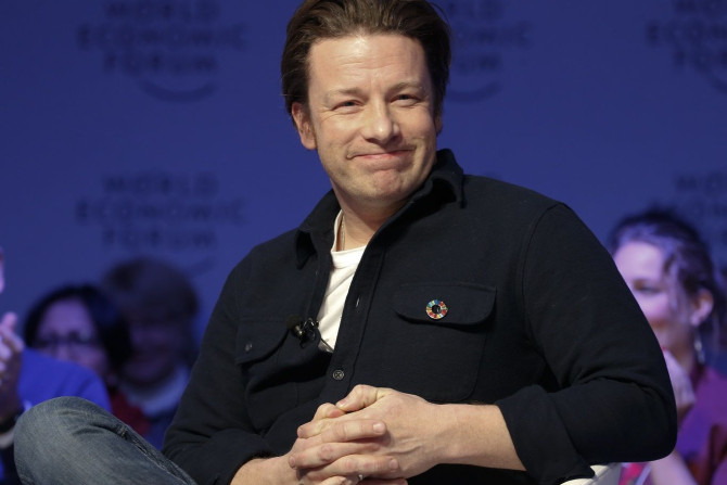Chef Jamie Oliver attends the annual meeting of the World Economic Forum (WEF) in Davos, Switzerland, January 18, 2017.