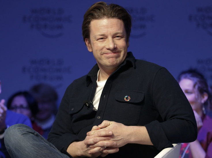 Chef Jamie Oliver attends the annual meeting of the World Economic Forum (WEF) in Davos, Switzerland, January 18, 2017.