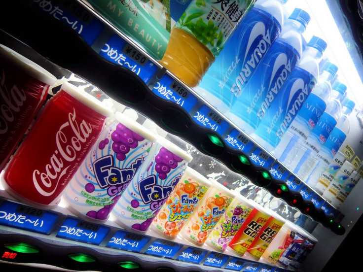 Cola in Can Vending Machine