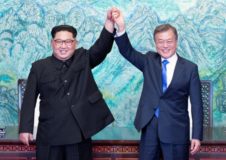 South Korean President Moon Jae-in and North Korean leader Kim Jong Un