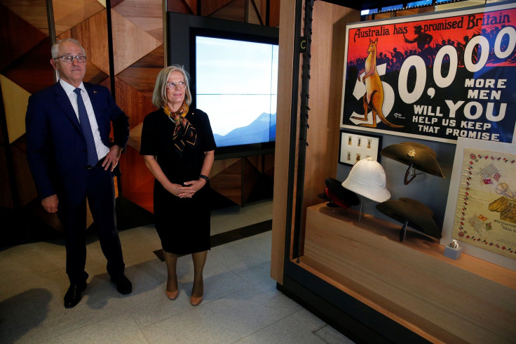 Australian Prime Minister Malcolm Turnbull and his wife Lucy Turnbull