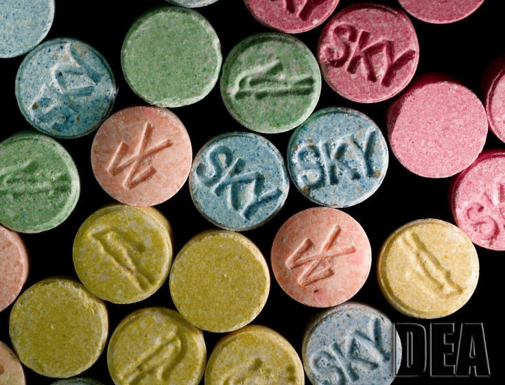 Ecstasy pills, which contain MDMA as their main chemical, are pictured in this undated handout photo courtesy of the United States Drug Enforcement Administration (DEA).